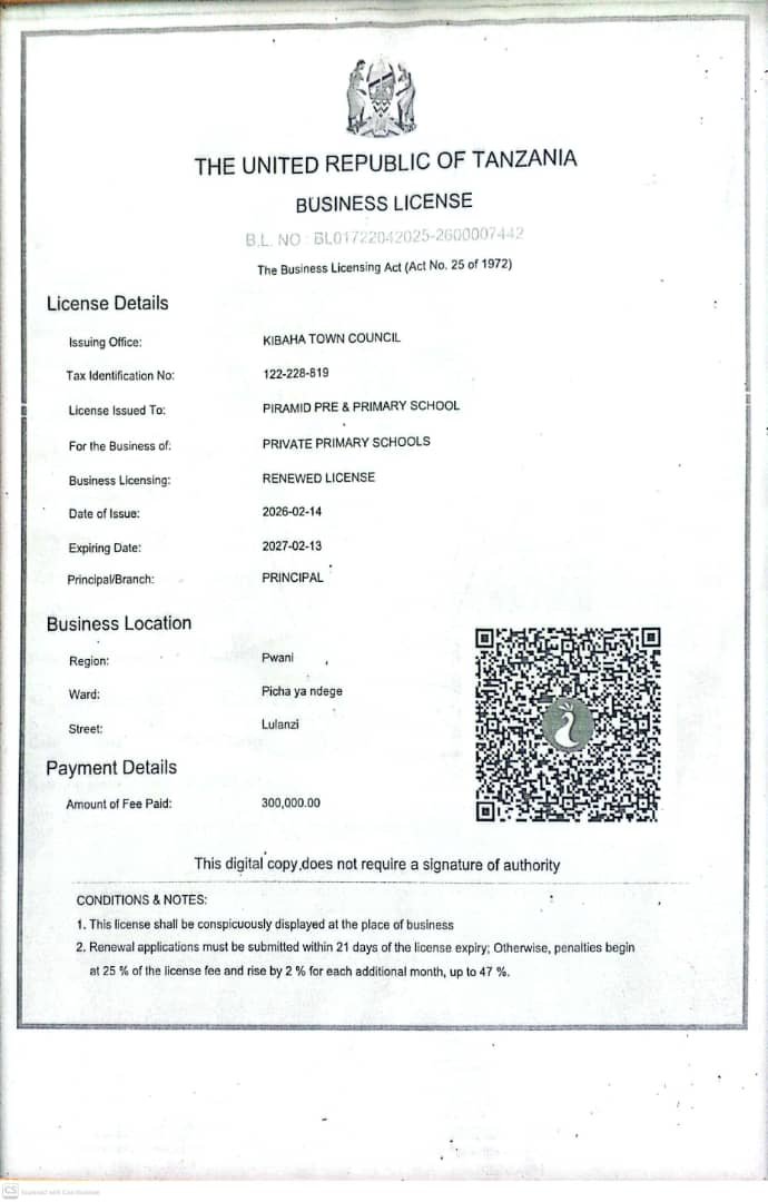 School Certification 1